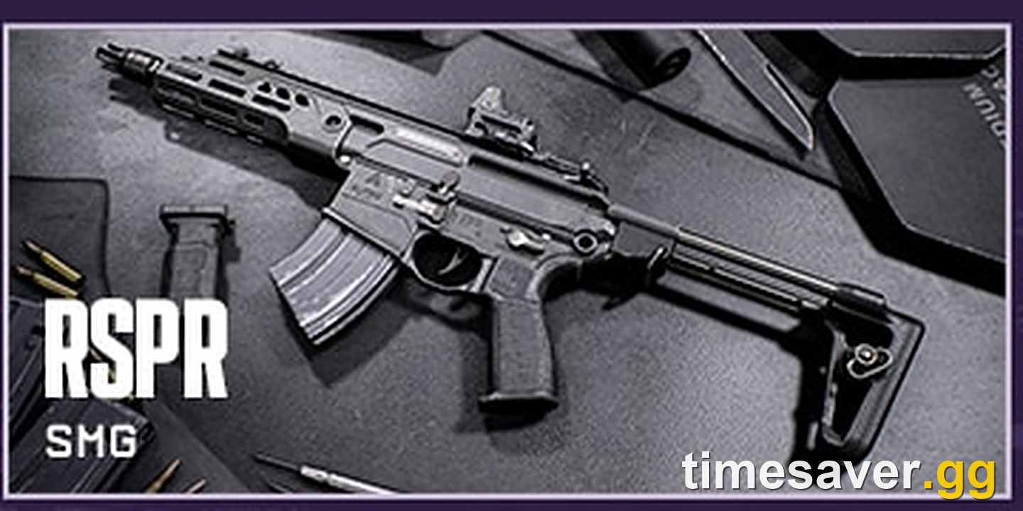 The RSPR submachine gun on a workbench, from EA's official Battlefield 6 Season 5 roadmap