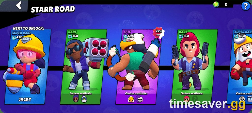 Brawl Stars Starr Road unlock path — the targeted progression system replaced by Brawler Blast in the September 2026 update