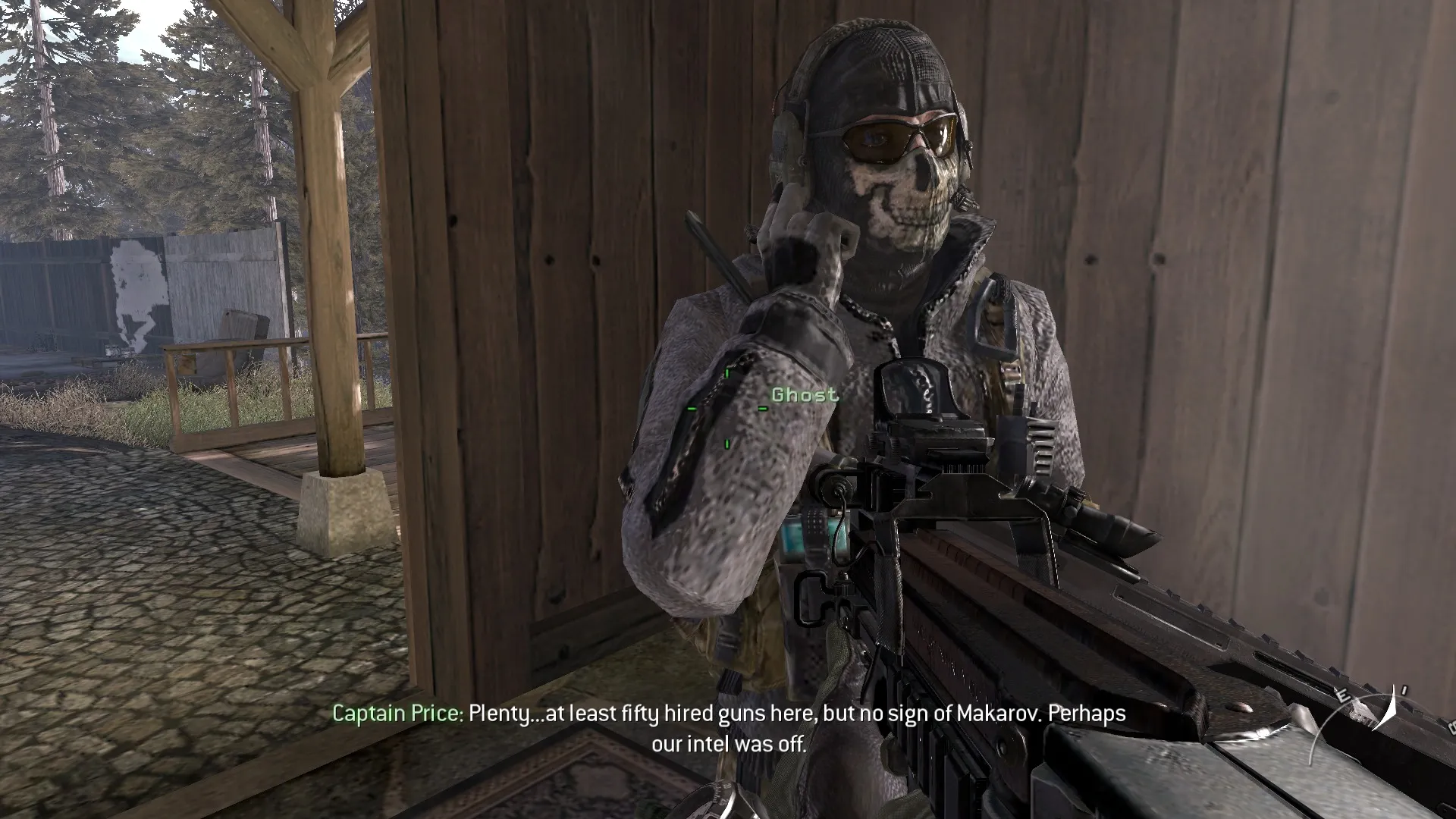 ghost across modes