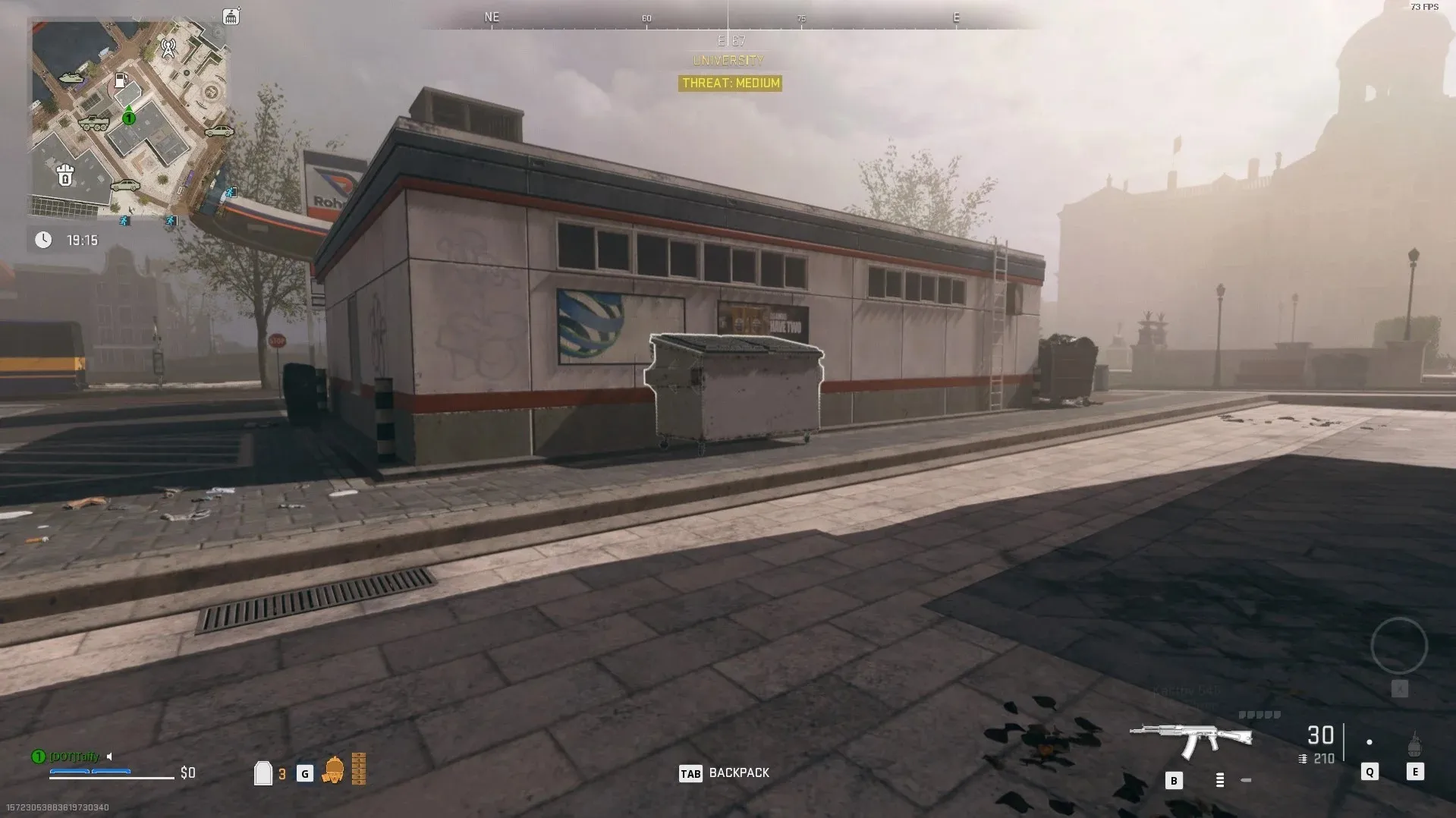 all dead drop locations university