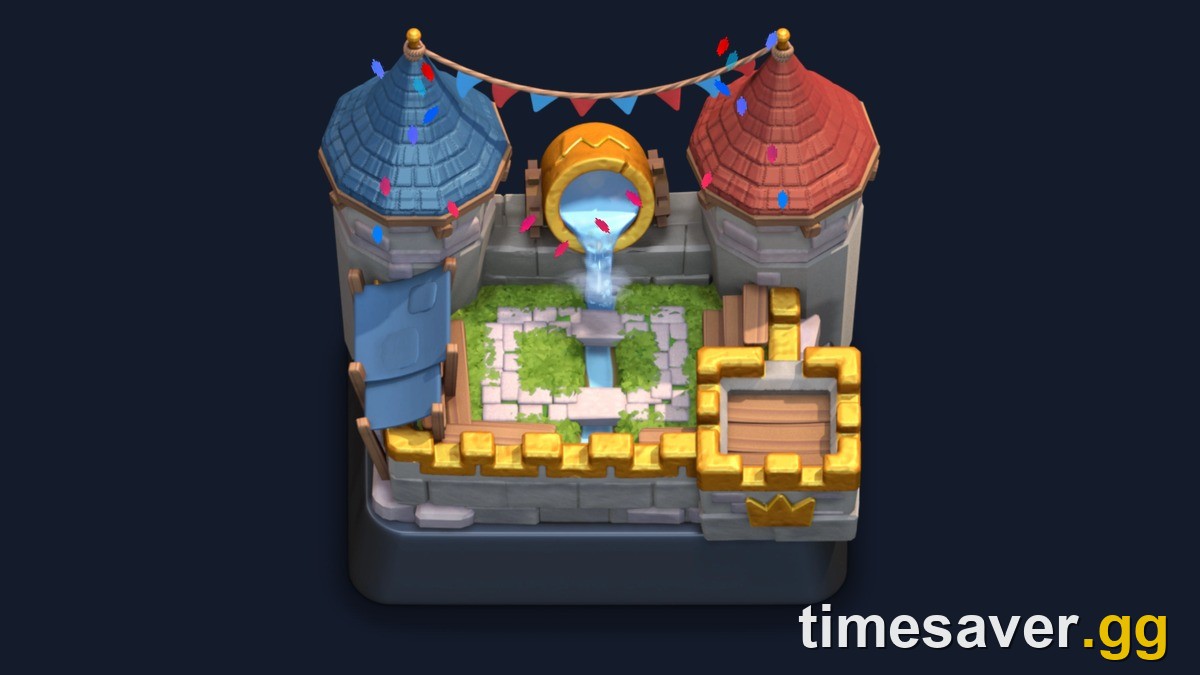 Clash Royale Royal Arena artwork, Arena 7 on the Trophy Road at 2,000 trophies