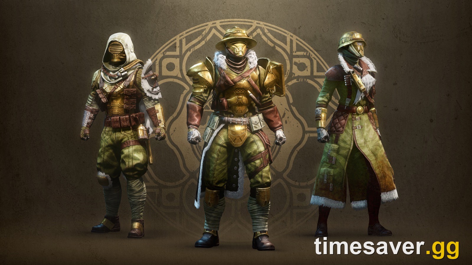Iron Battalion Iron Banner armor set for Hunter, Titan and Warlock in Destiny 2