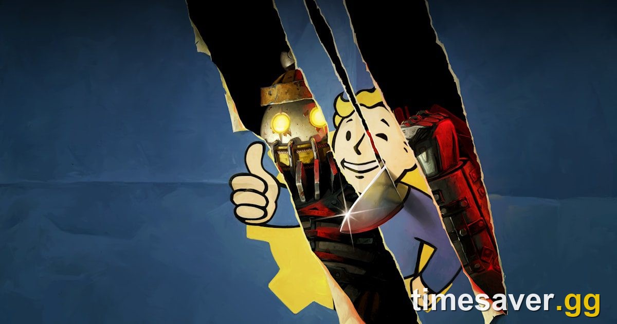 Fallout 76 The Slasher update key art featuring unique weapon crafting
