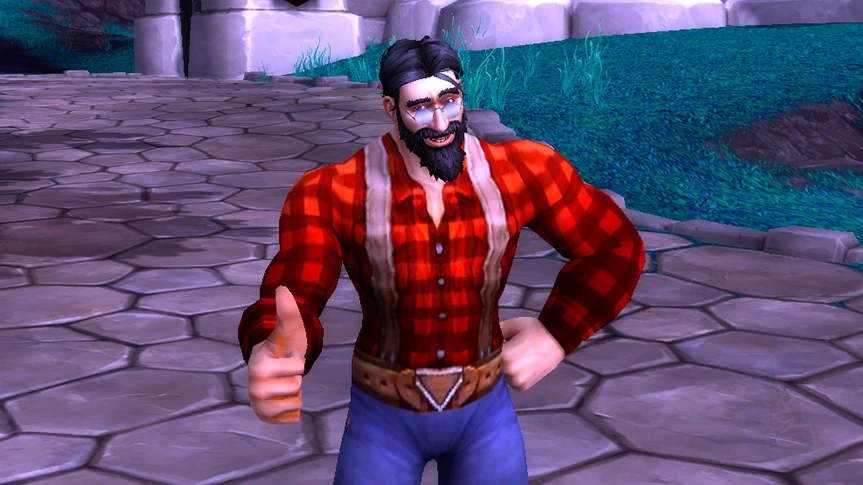 A guy with thumb up