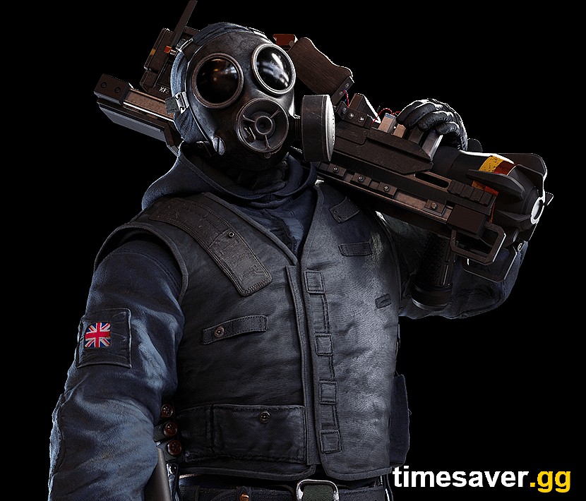 Thatcher operator character render — Tom Clancy's Rainbow Six Siege