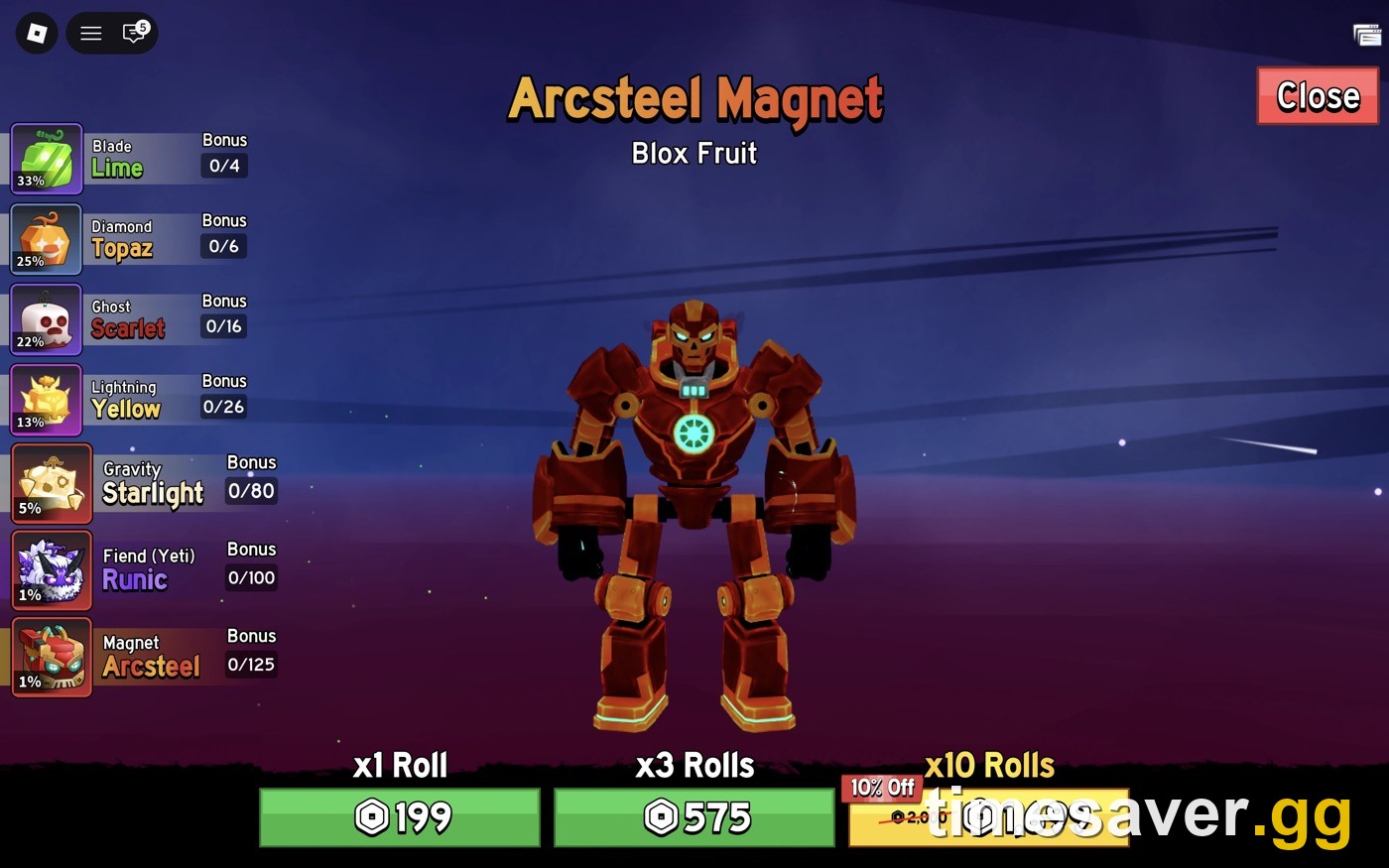 Blox Fruits Fruit Skins: Values, Every Chromatic Skin & How to Get Them (October 2026)