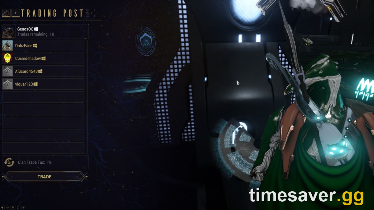How to Trade in Warframe (2026): Trading Post, Maroo's Bazaar, Cross-Platform & the 'Cannot Trade' Fix