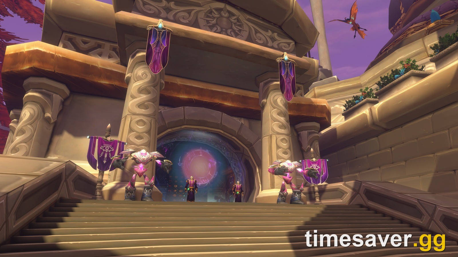 The entrance to the City of Dalaran dungeon in World of Warcraft Forever, from Blizzard's official dungeon overview