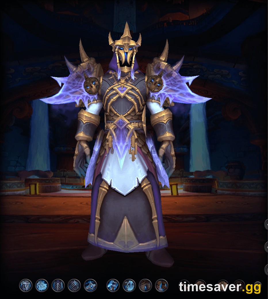 The WoW Midnight Season 2 Warrior class set from Blizzard's Season 2 preview, worn by an Arms Warrior in patch 12.1