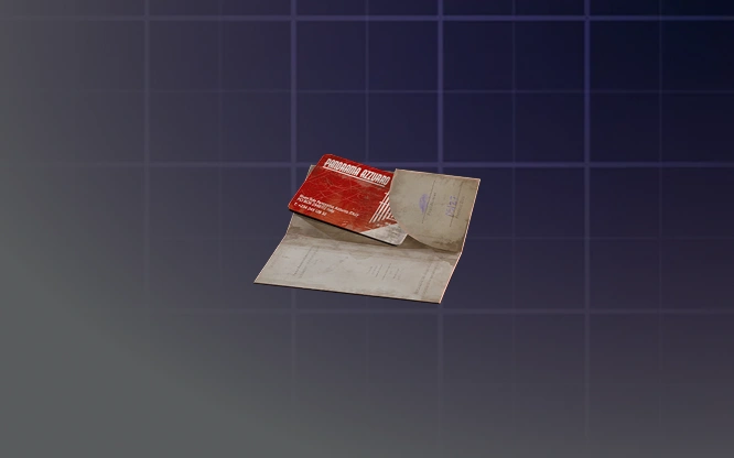 [Key] Riven Tides Hotel Keycard no. 208