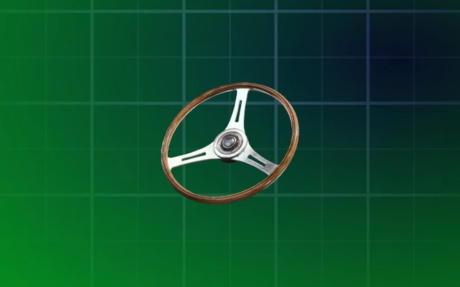 Vintage Steering Wheel