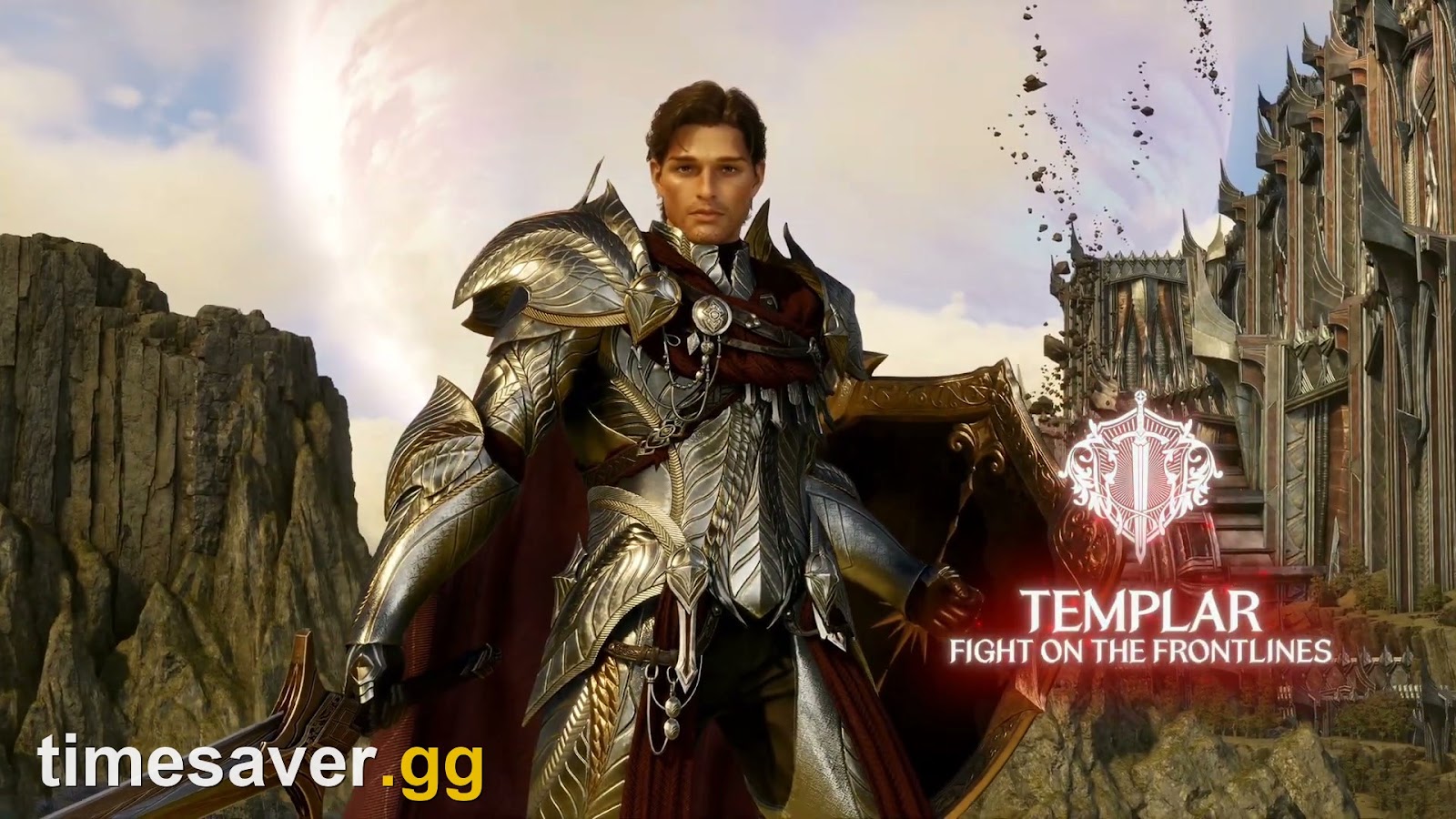 AION 2 Templar class card from the official global class trailer