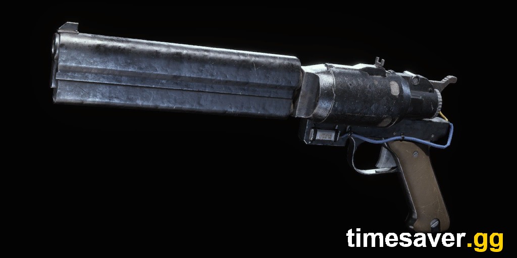 ARC Raiders Anvil hand cannon official weapon render — the Uncommon single-action Heavy Ammo hand cannon