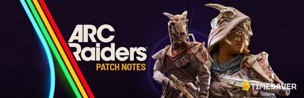 ARC Raiders 1.33.0 patch notes key art with two Raiders in the new Saltwalker outfits