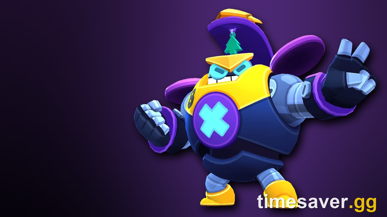 Brawl Stars Shade official render, the most dominant Showdown brawler in the October 2026 Brawl-O-Ween meta despite a September 16 nerf