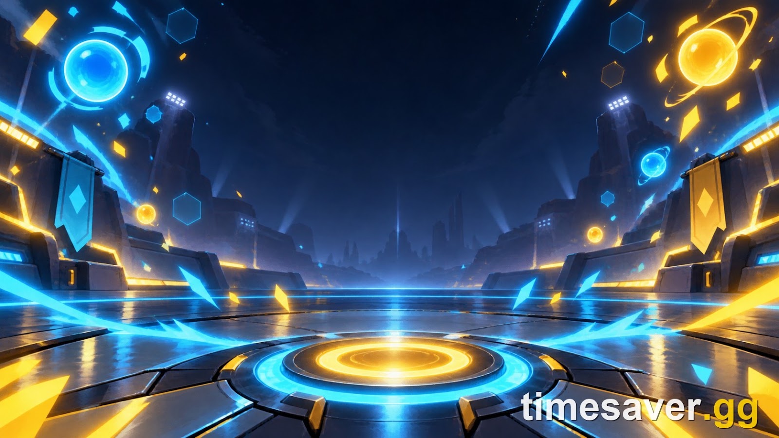 Brawl Stars best Gadgets October 2026 tier list hero image, a glowing ability-button energy burst in a mobile-arena art style