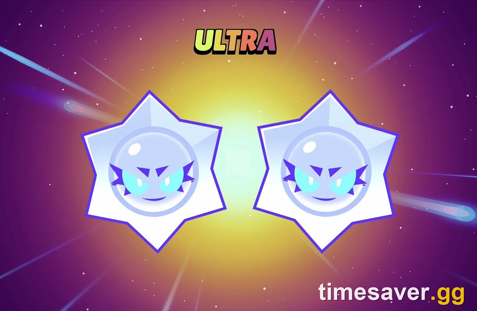 Two Ultra Chaos Drops after a split in Brawl Stars, from Supercell's official Chaos Drop chances page
