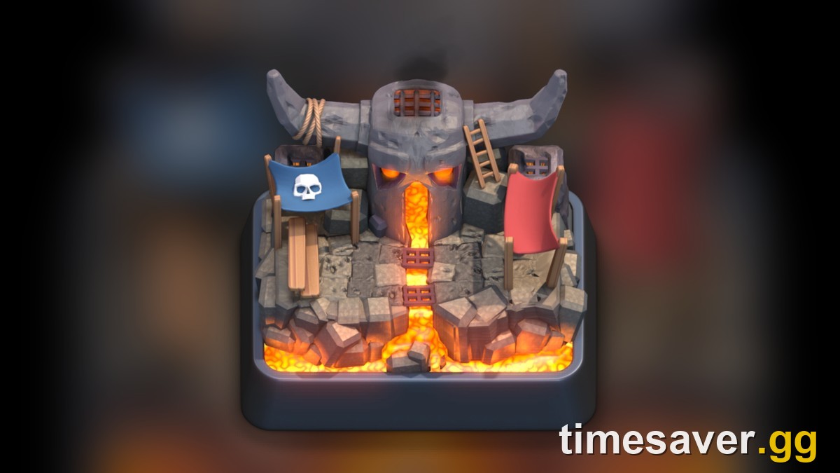 Clash Royale P.E.K.K.A's Playhouse artwork, Arena 6 on the Trophy Road at 1,600 trophies