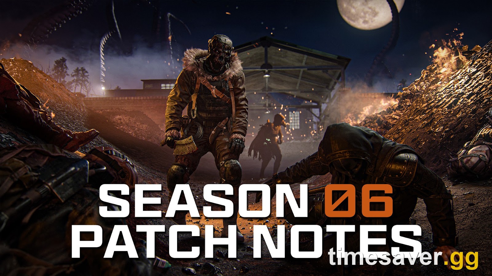 Call of Duty Season 6 The Haunting Warzone Haunted Hollow official key art