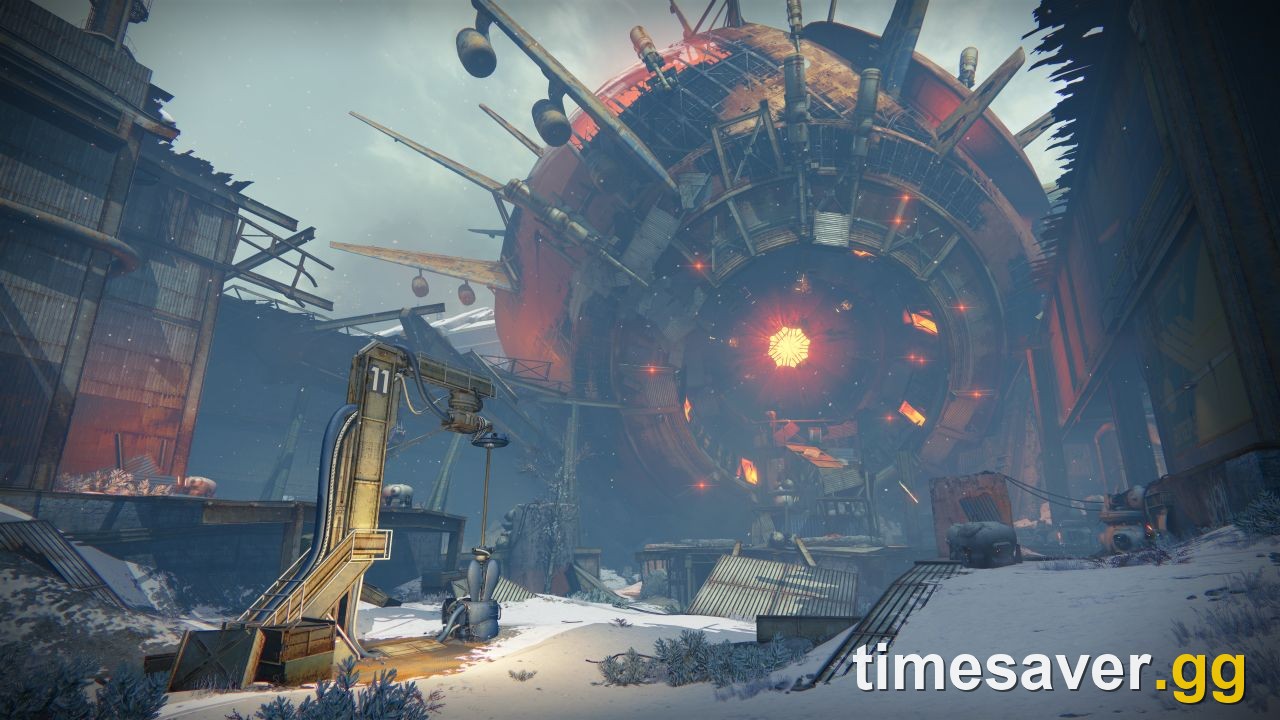 The SIVA replication complex inside the Wrath of the Machine raid in Destiny's Old Russia