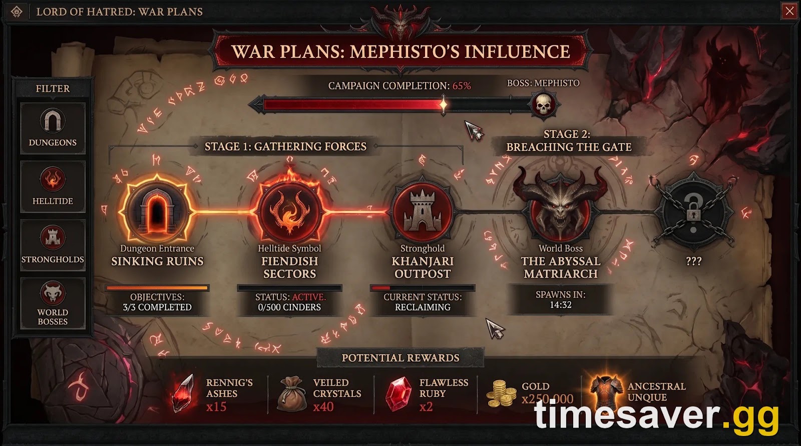 Diablo 4 War Plans Solo Leveling (Season 14): Fastest Path to Skip the Grind