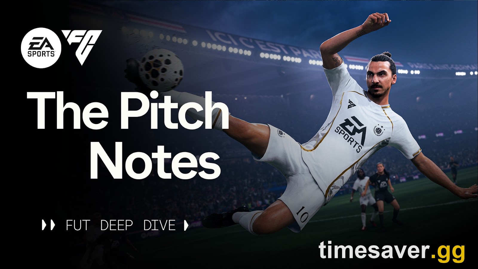EA Sports FC 26 Football Ultimate Team Pitch Notes key art, the source for Season 10 carryover reward details
