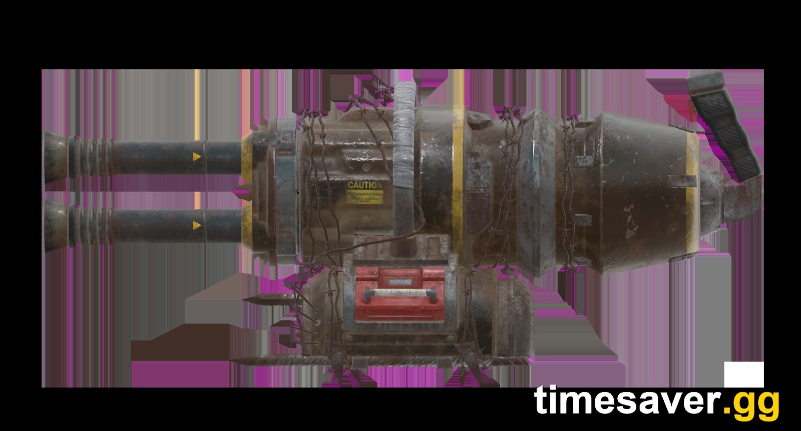 Pepper Shaker weapon render in Fallout 76