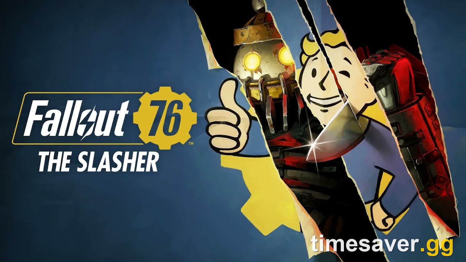 Fallout 76 The Slasher update official key art for Season 26 Beware the Blood Moon