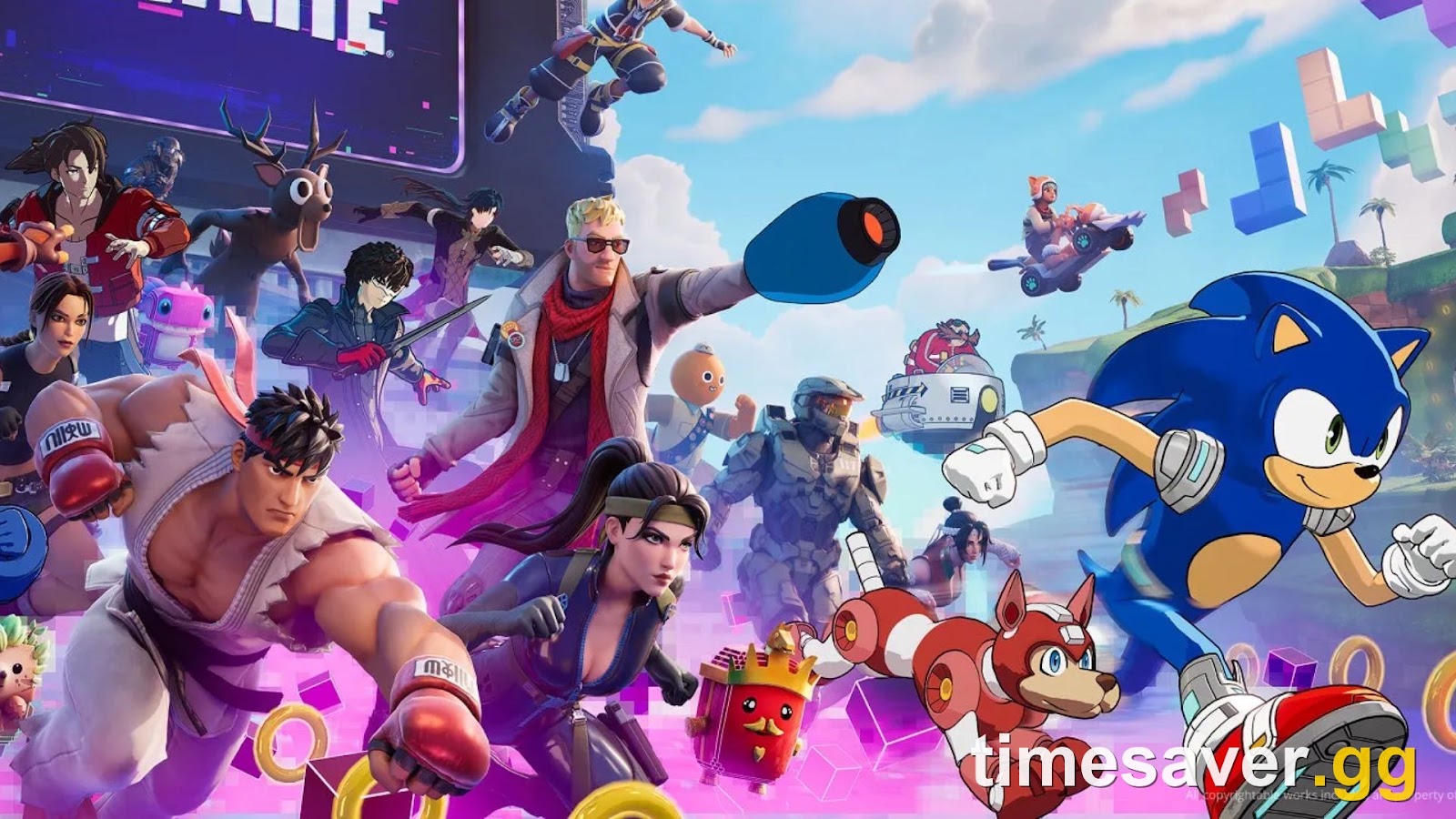 Fortnite Chapter 7 Season 4 Override season key art