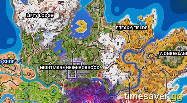 Fortnitemares 2026 Map Changes: All New POIs, Freddy's Pizzeria & Freaky Fields