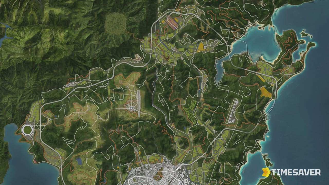 Forza Horizon 6 open-world Japan map — exploring it drives the Discover Japan Stamps and feeds Wristband progression in FH6