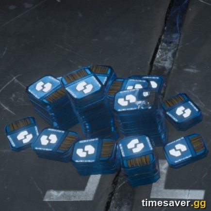 A pile of Super Credits looted from a container in Helldivers 2