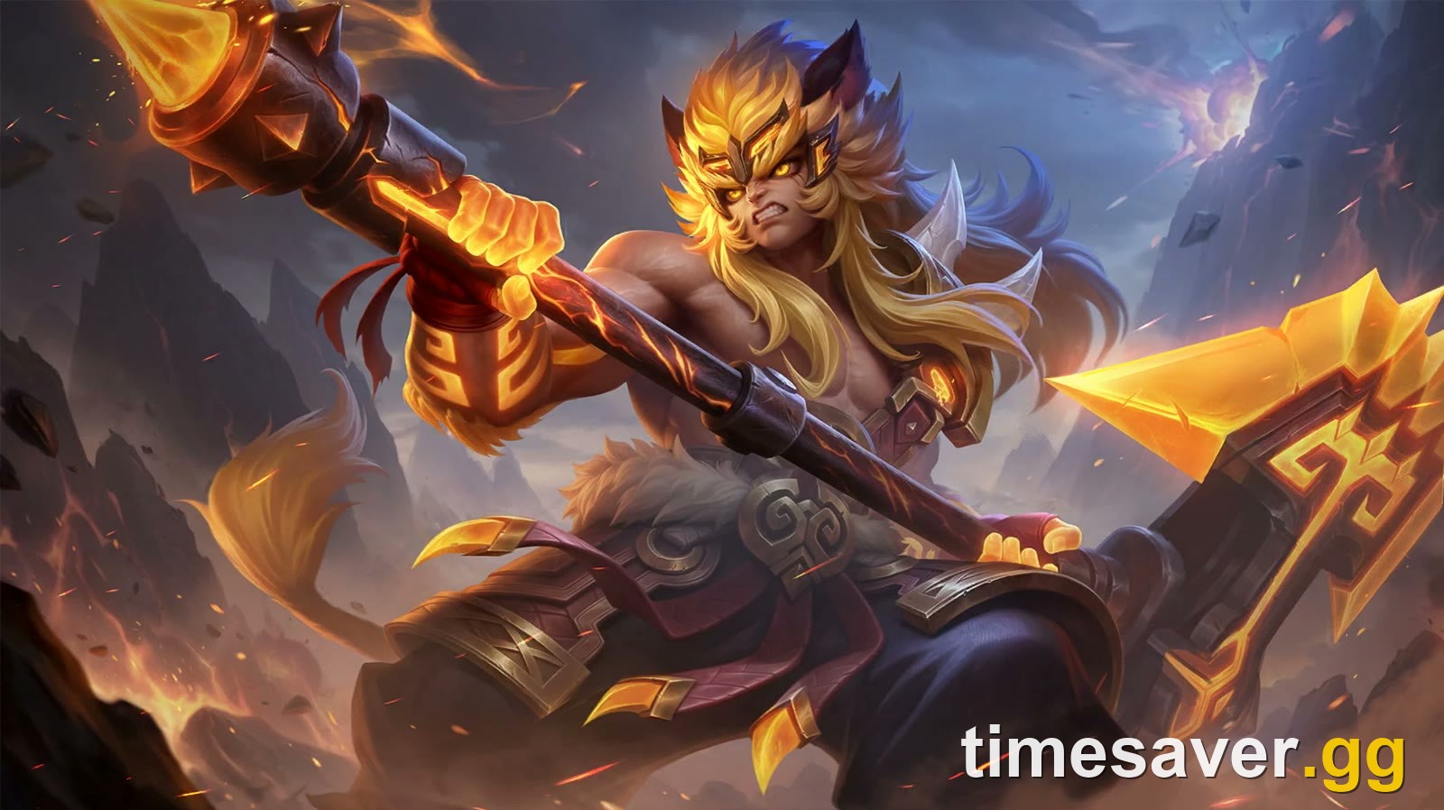 Aulus Berserker skin official splash art for the how to counter Aulus guide in Mobile Legends