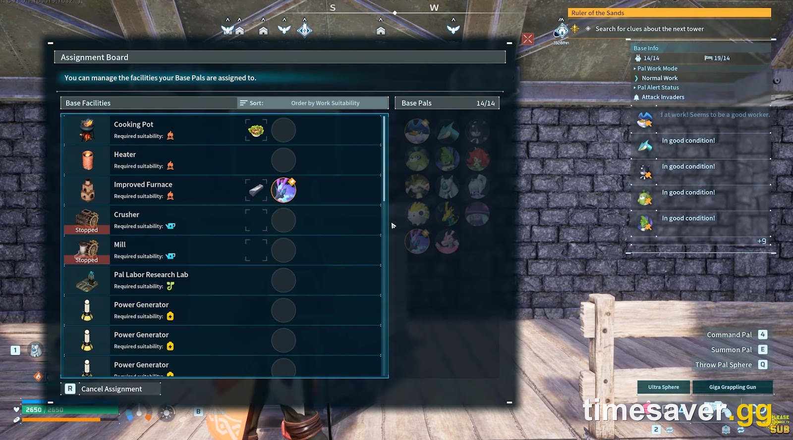 Palworld Best Base Pals: Work Suitability Tier List (1.0, Level 10 Rework)