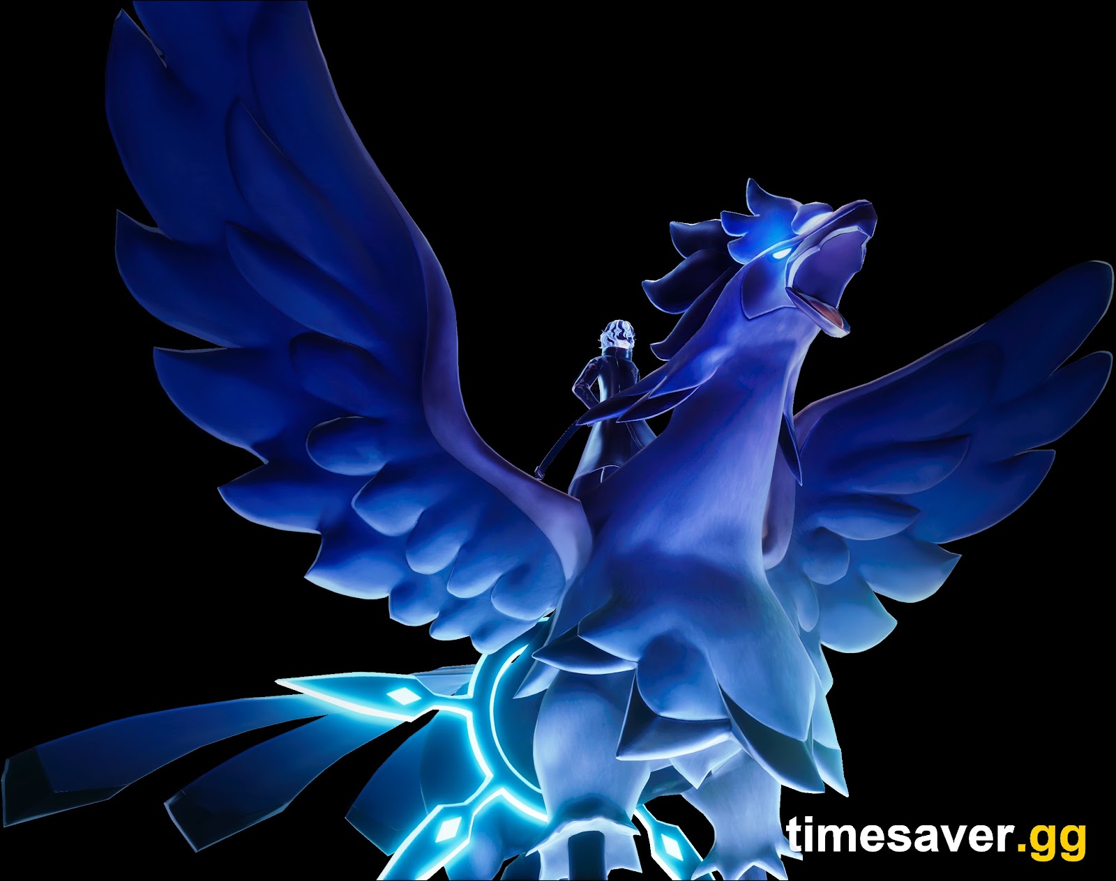 Victor rides the Dark phoenix Shadowbeak — a Level 80 Palworld Hard Mode tower boss