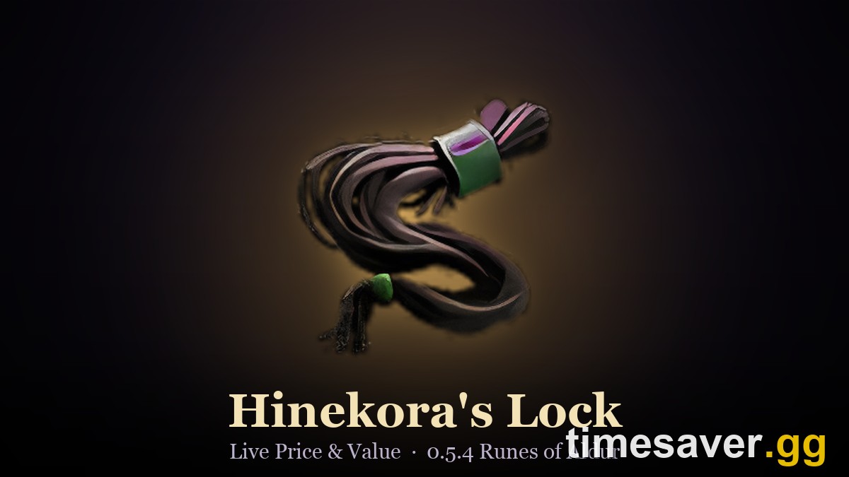 PoE2 Hinekora's Lock Price: How Much Is It Worth in 0.5.4 (Live Value, Divine Ratio & Is It Worth Buying?)