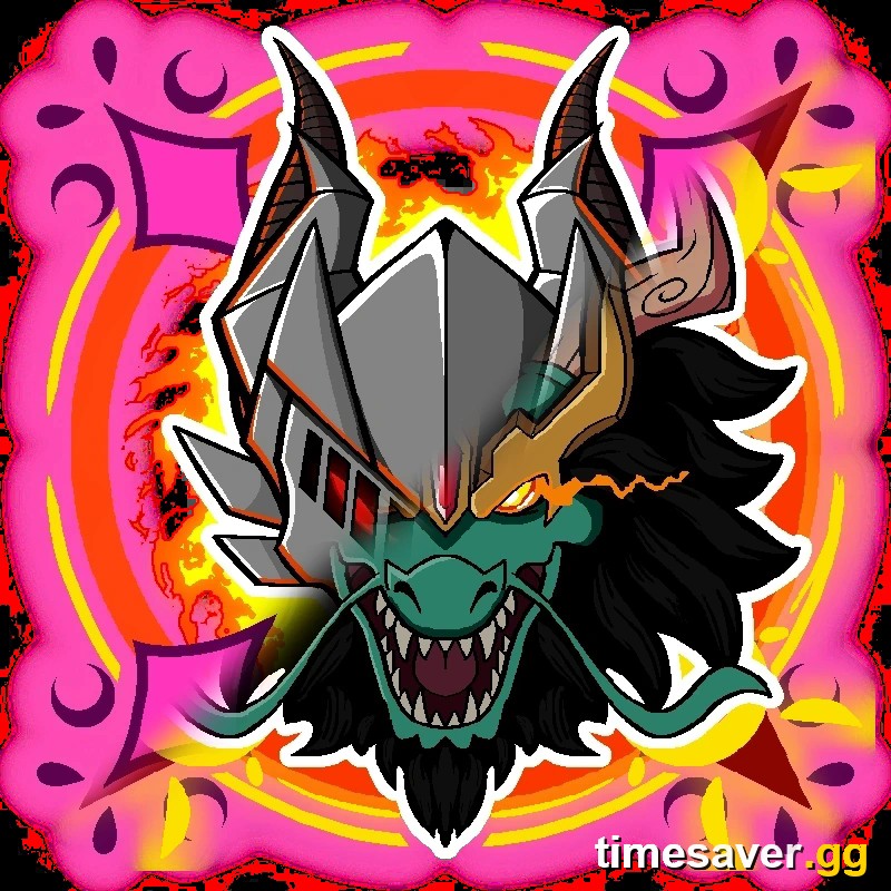 The Blox Fruits Dragon Fruit — a Mythical Beast-type fruit that transforms the user into an Eastern or Western dragon, shown as its in-game render