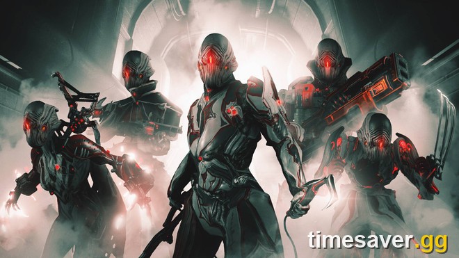 The Warframe Acolytes, the Steel Path mini-boss assassins that each drop 2 Steel Essence and a guaranteed arcane