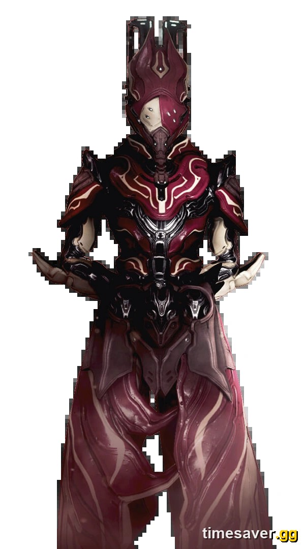 Harrow Warframe full-body render