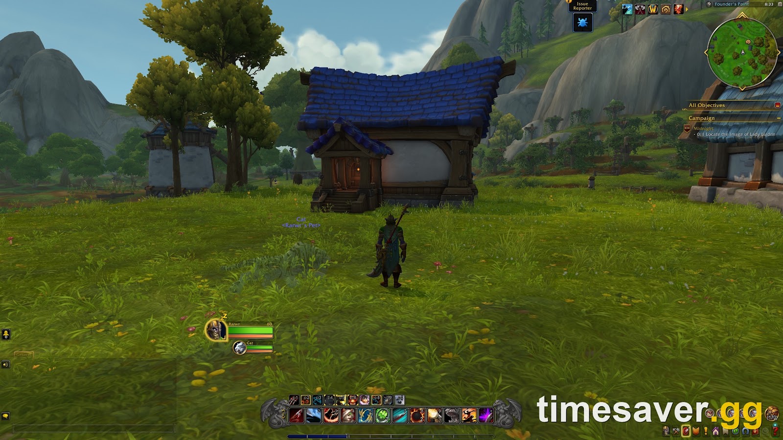 WoW Season of Discovery character standing in a classic Azeroth zone, contemplating what happens now that development ended