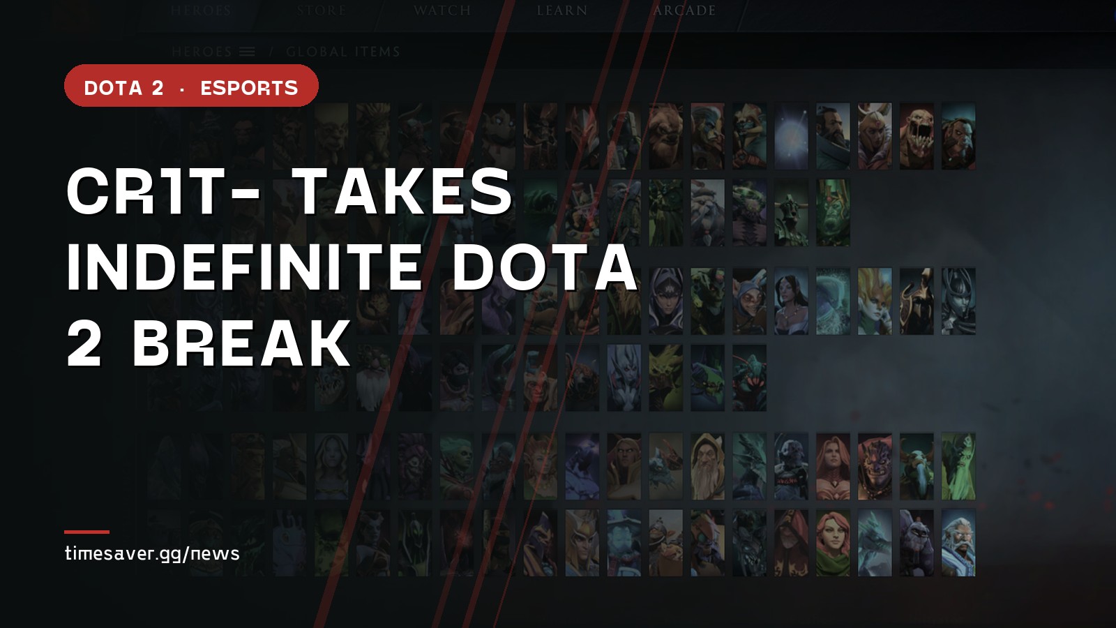 Cr1t- Takes Indefinite Dota 2 Break: Not a Retirement, and No Next Season
