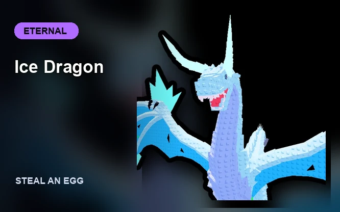 Steal an Egg Ice Dragon