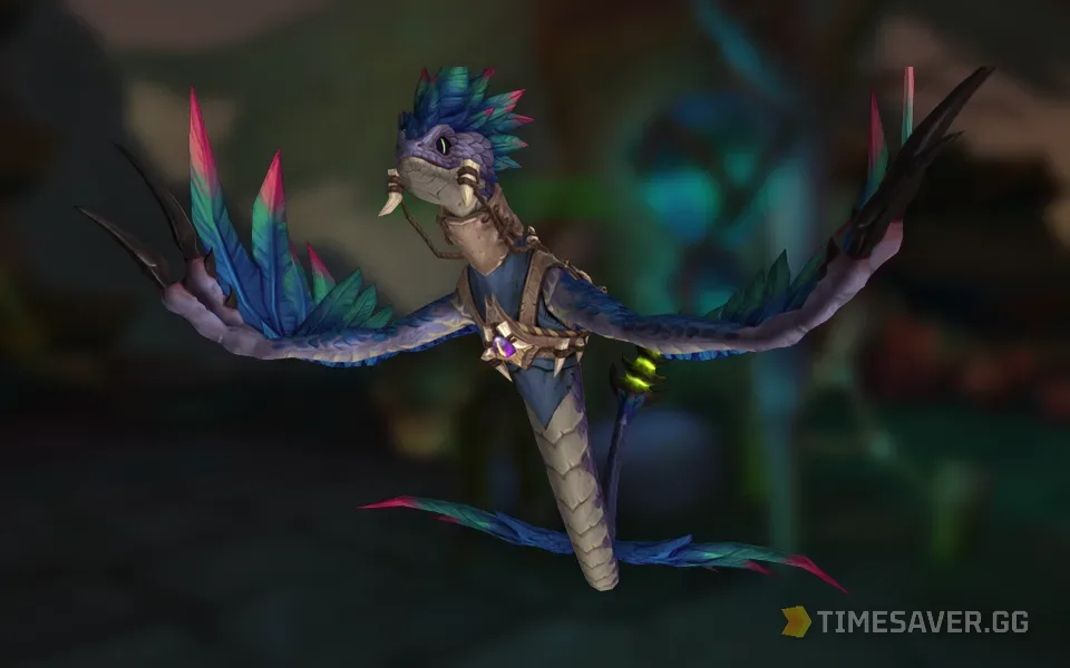 Violet-Backed Skyfang Mount
