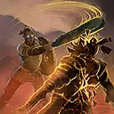 PoE 2 Anvil's Weight ascendancy passive icon
